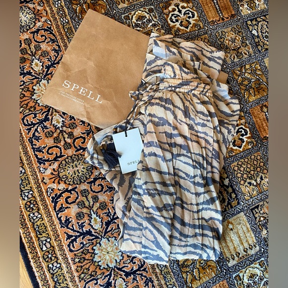 Brand New Spell Banksia Maxi Skirt in Animale XXL - Picture 13 of 16